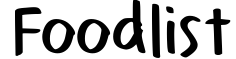 Foodlist