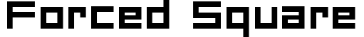 Forced Square