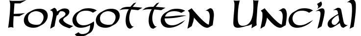 Forgotten Uncial