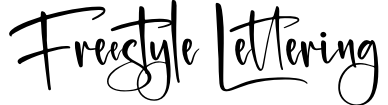 Freestyle Lettering