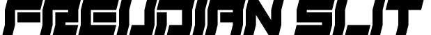 Freudian Slit