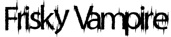 Frisky Vampire
