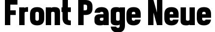 Front Page Neue