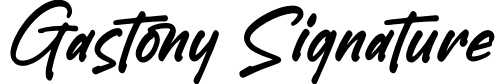 Gastony Signature