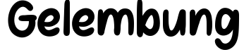GELEMBUNG