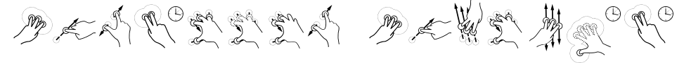Gesture Glyphs