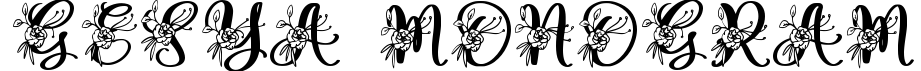 Gesya Monogram
