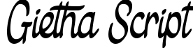 Gietha Script