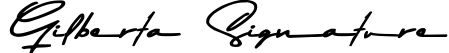 Gilberta Signature
