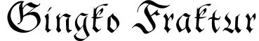 Gingko Fraktur