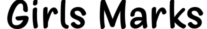 Girls Marks