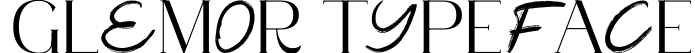 Glemor Typeface