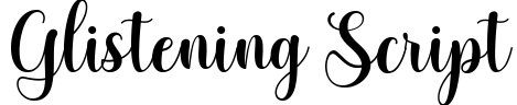 Glistening Script