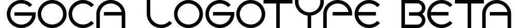 Goca Logotype Beta