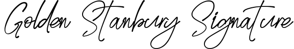 Golden Stanbury Signature