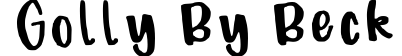 Golly By Beck