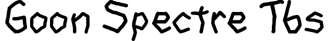 Goon Spectre TBS