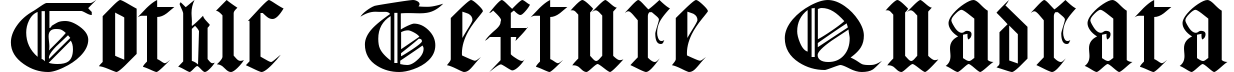Gothic Texture Quadrata