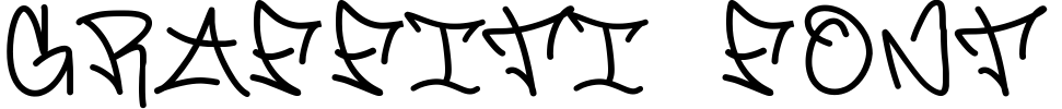 Graffiti font