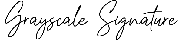 Grayscale Signature
