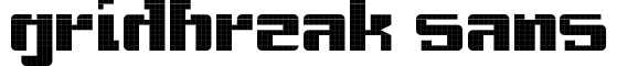 Gridbreak Sans