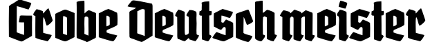 Grobe Deutschmeister