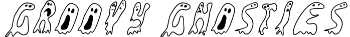 Groovy Ghosties