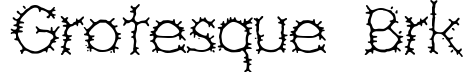 Grotesque BRK
