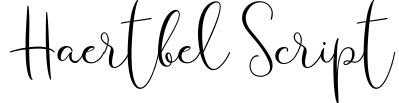 Haertbel Script