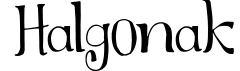 Halgonak
