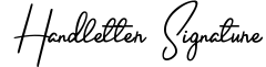 Handletter Signature