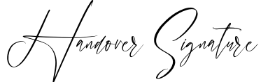 Handover Signature