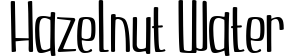 Hazelnut Water
