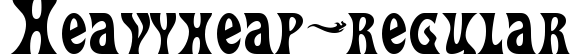 HeavyHeap-Regular