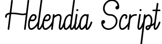 Helendia Script