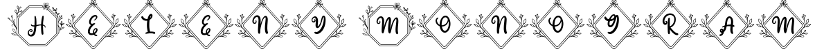 Heleny Monogram