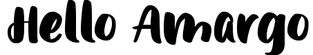 Hello Amargo