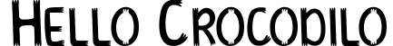 Hello Crocodilo