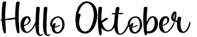 Hello Oktober