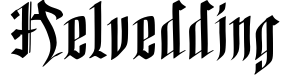Helvedding