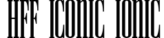 HFF Iconic Ionic