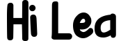 Hi Lea