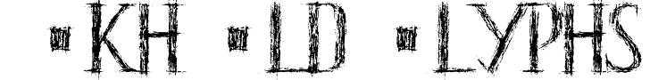 HKH Old Glyphs