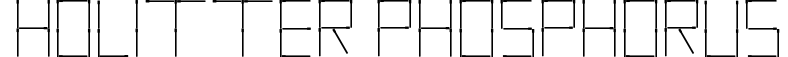 Holitter Phosphorus