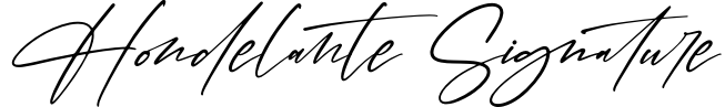 Hondelante Signature
