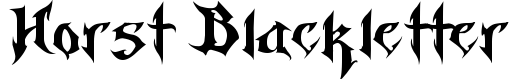 Horst Blackletter