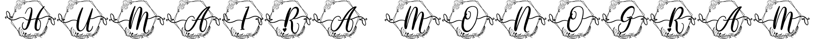 Humaira Monogram