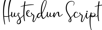 Husterdun Script