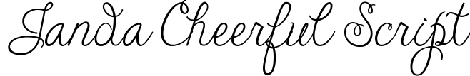 Janda Cheerful Script