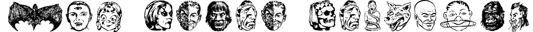JMH Eerie Dingbats